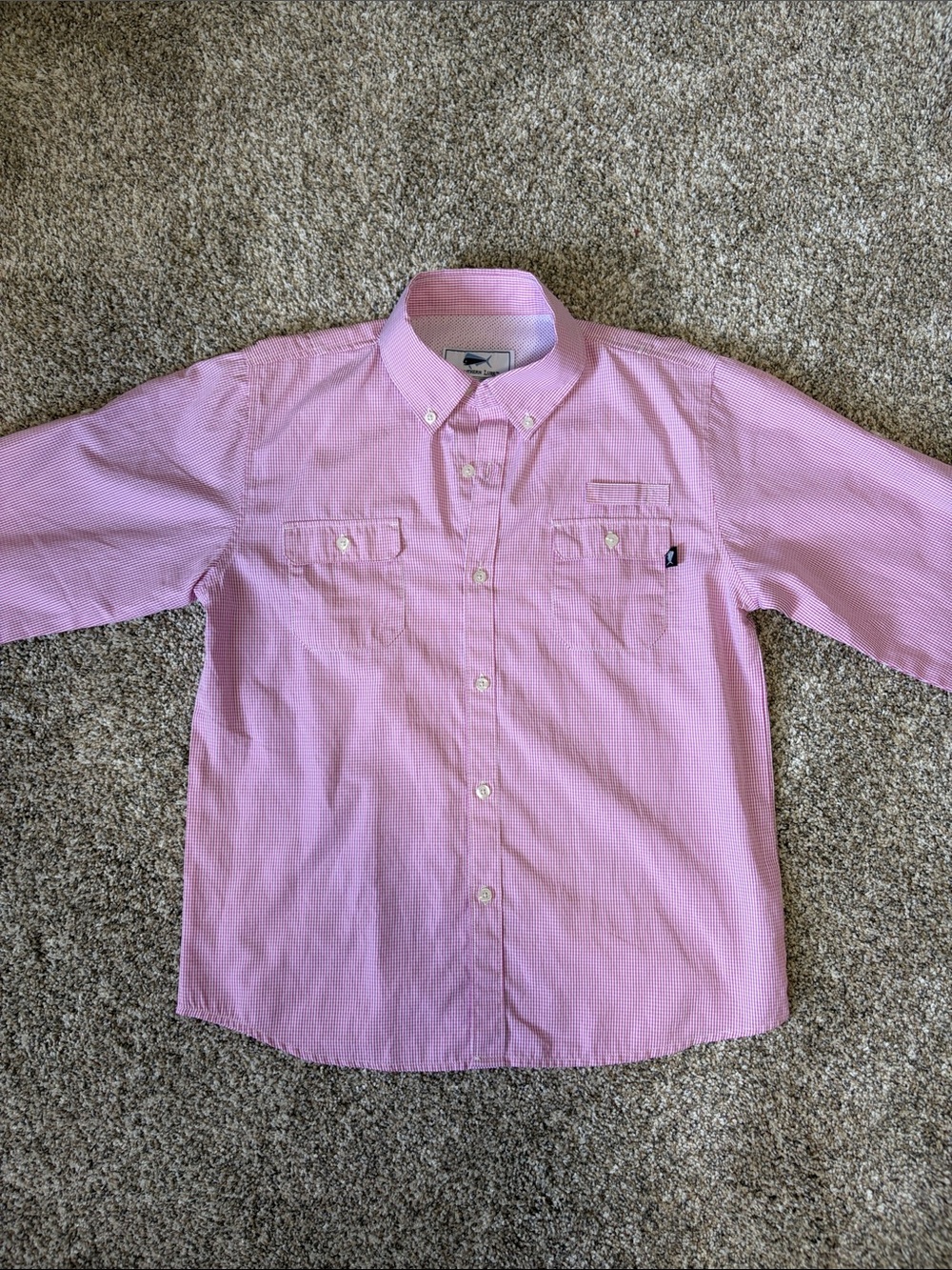 Southern Lure Boys Fishing Button Down - Size Large